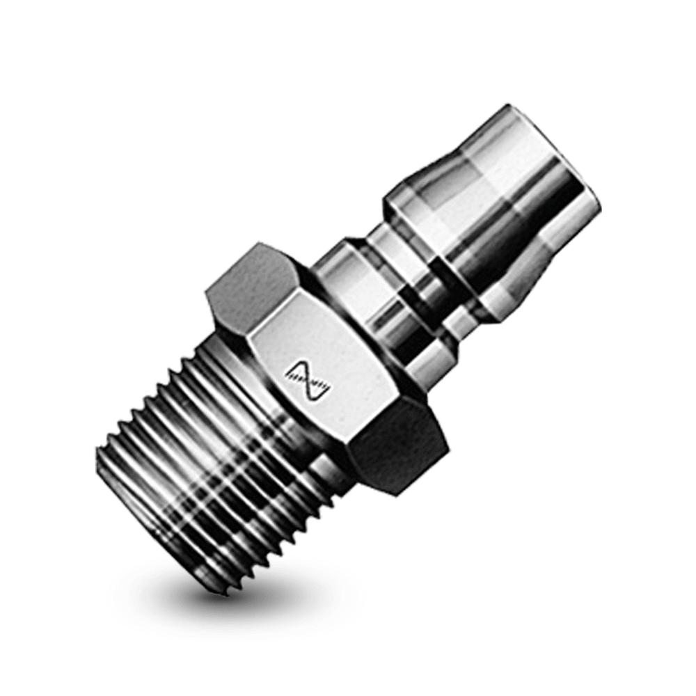 Nitto Air Fitting - 30PM - 3/8" Male - Tyre Supplies Online