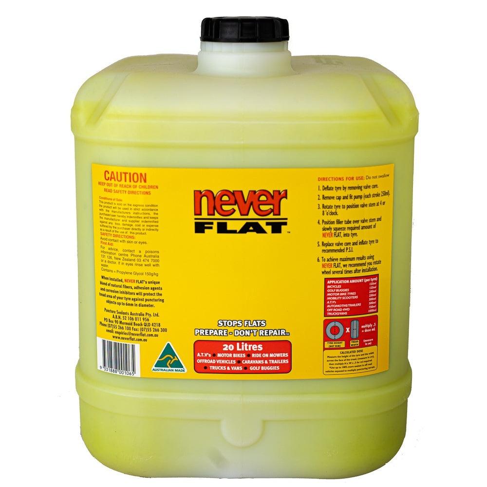 Never Flat - Tyre Seal - 20 Litres - Tyre Supplies Online