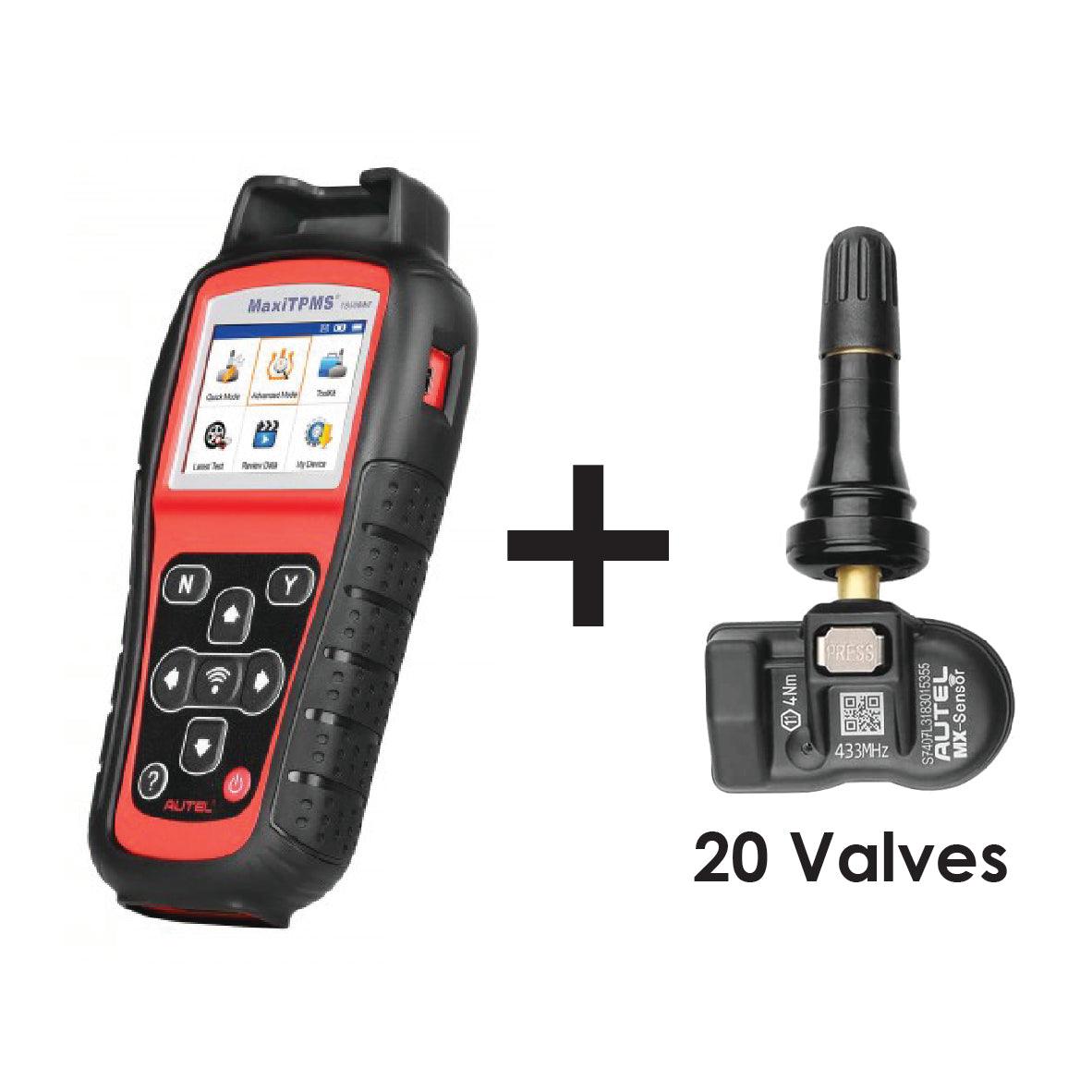 Autel Tpms Machine 20 x Autel TPMS Sensors - TPS218 (315/433 MHz) *FREE SCAN TOOL* – Tyre ...