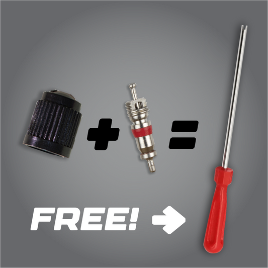 Cap & Core Combo! Free Valve Tool! - Tyre Supplies Online