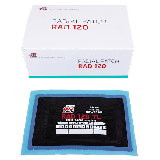 Rema Tip Top - Radial Patch - RAD 120 TL (Box of 10)