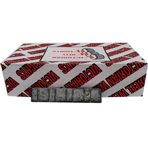 Stick On Wheel Weights - 5/10g (Box of 100) - Flat - Tyre Supplies Online