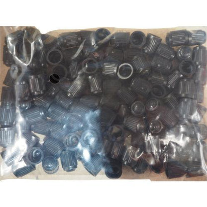 Plastic Valve Cap - Black (100) - Tyre Supplies Online