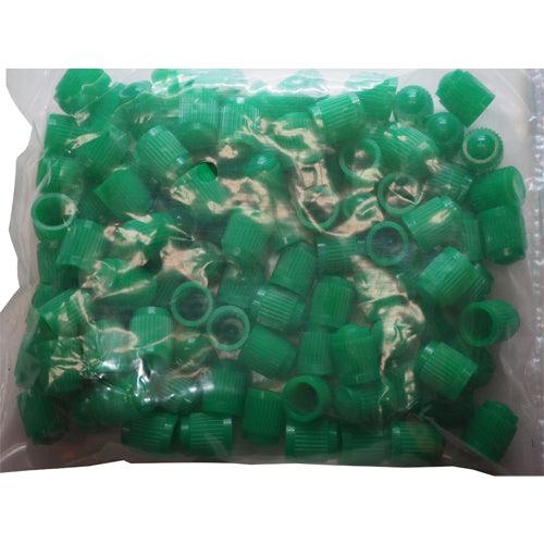 Plastic Valve Cap - Green (100) - Tyre Supplies Online