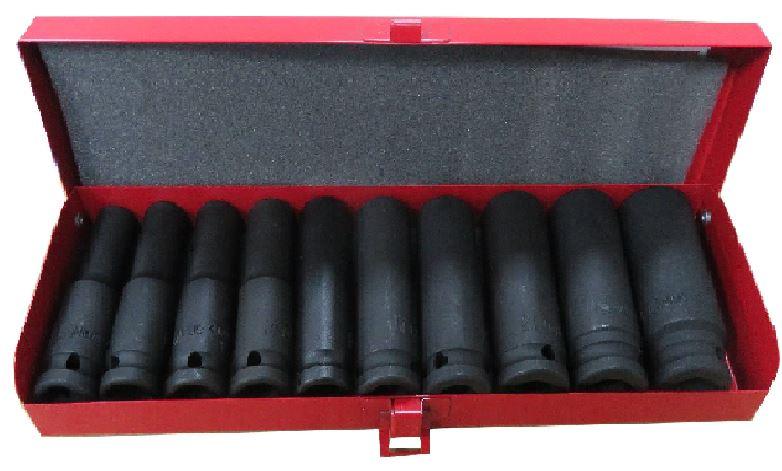 Deep Impact Socket Set - 1/2" Drive - 10pc