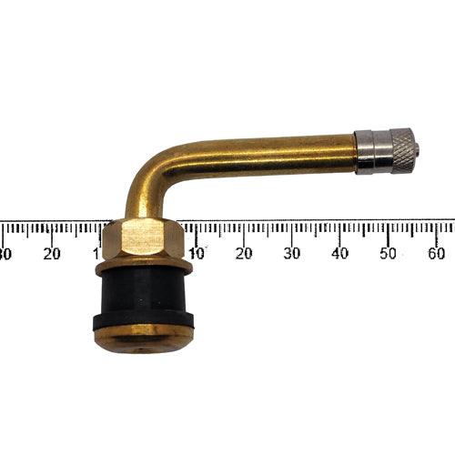 Truck Valve - TR570 - 90 Degree (Brass) - Tyre Supplies Online